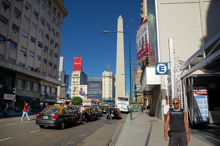 Каса Росада, Обелиск и аргентинское танго на улицах Буэнос-Айреса