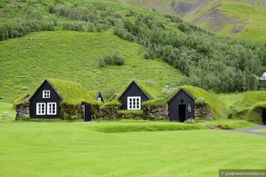 Исландская деревня 18-19 веков