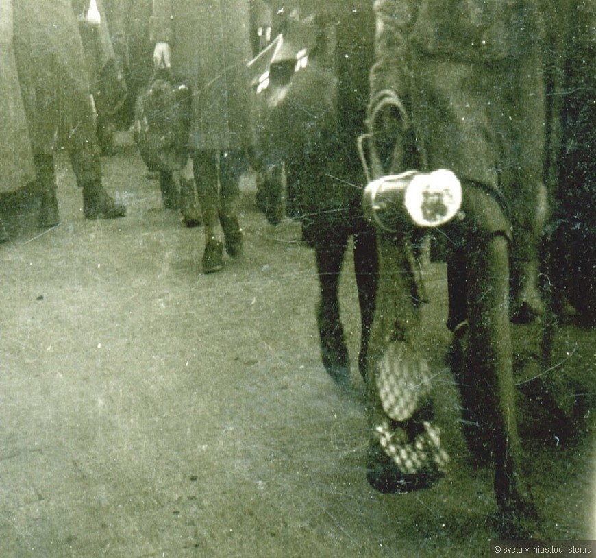 Формирование гетто в Вильнюсе. Снимок из архива