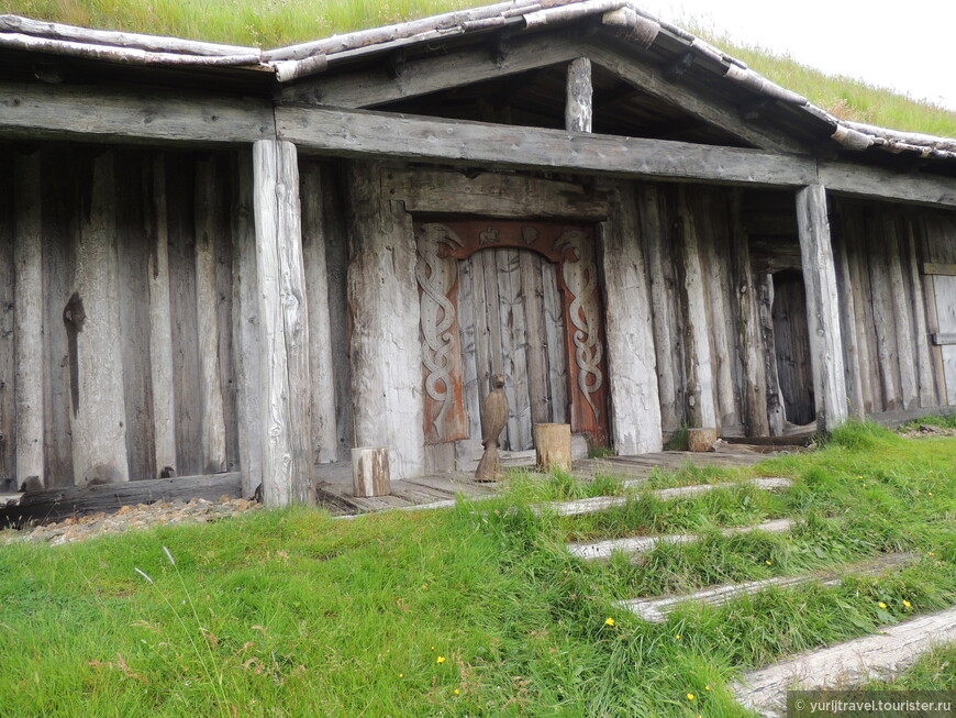 В этом здании проходили общие собрания викингов