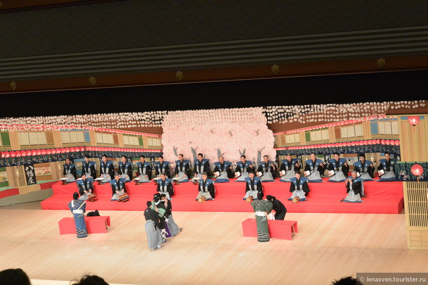 Знаменитый театр Кабуки в Токио