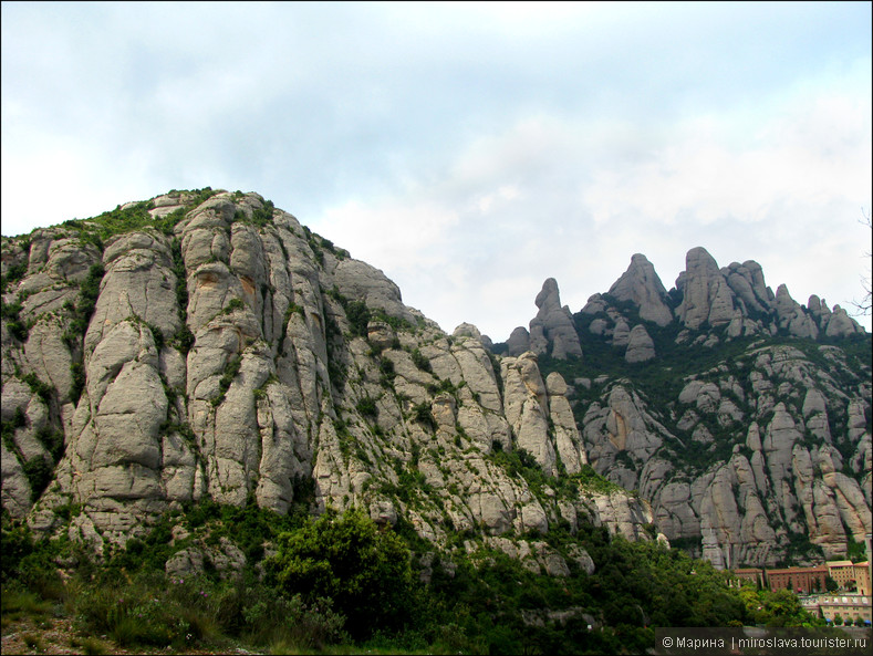 Гора Монсеррат, Испания.