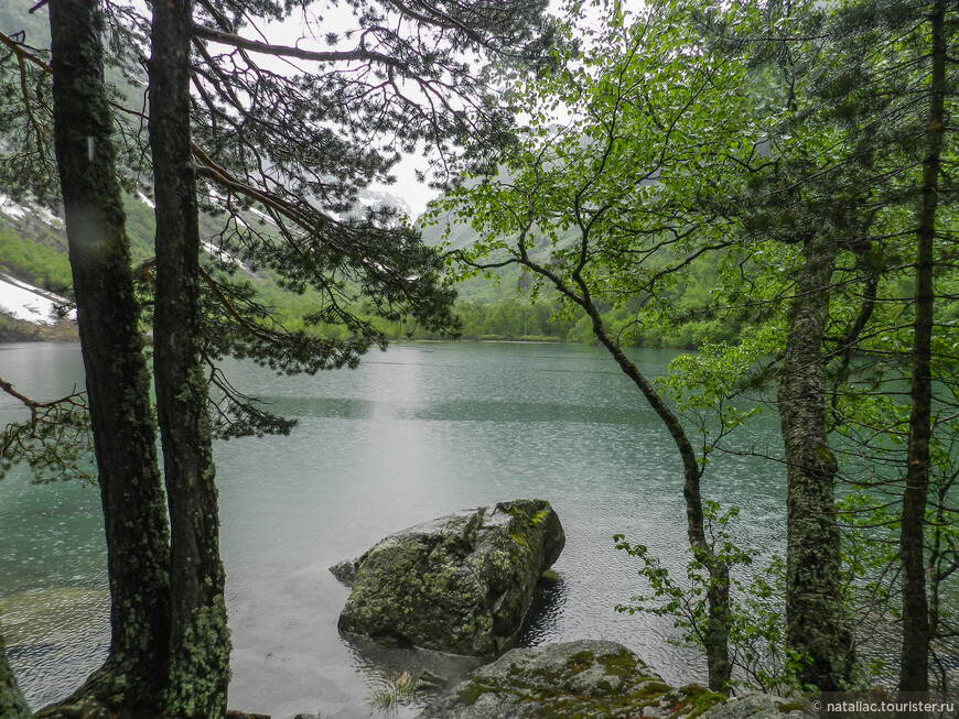 Домбай. Каскад горных Бадукских озер