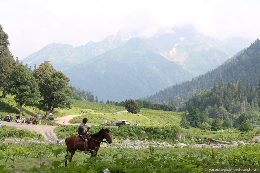 Абхазия. Знакомство с Кавказом