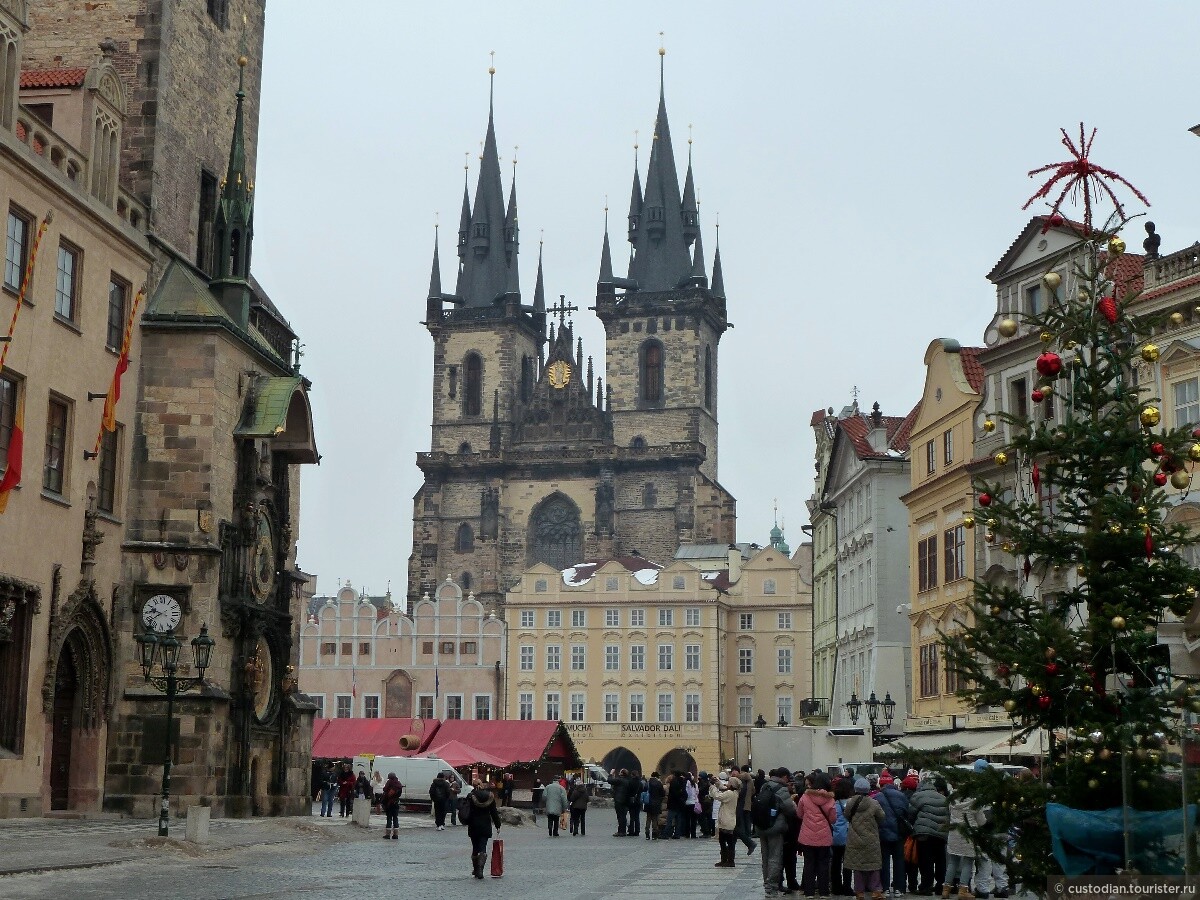Прага зимой достопримечательности описание