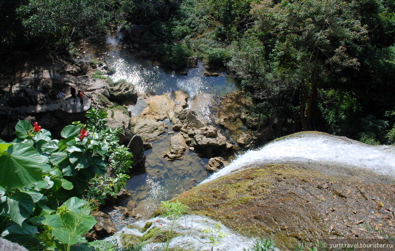 Водопад Salto de Soroa - вид сверху