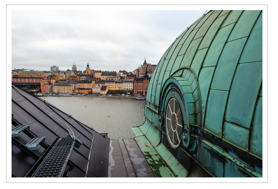 Экскурсия по крышам в Стокгольме