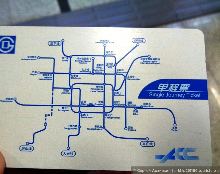 Что и как в китайском метро