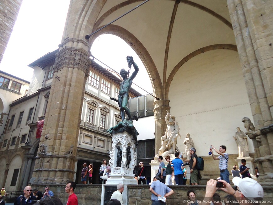 Самостоятельно в прекрасную Флоренцию ( Часть 1 - От площади Синьории и галереи Уффици  к площади Микеланджело)