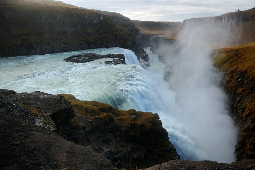 В Канаду через Исландию. Водопад Гюдльфосс и долина гейзеров