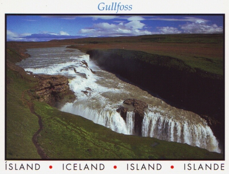 В Канаду через Исландию. Водопад Гюдльфосс и долина гейзеров