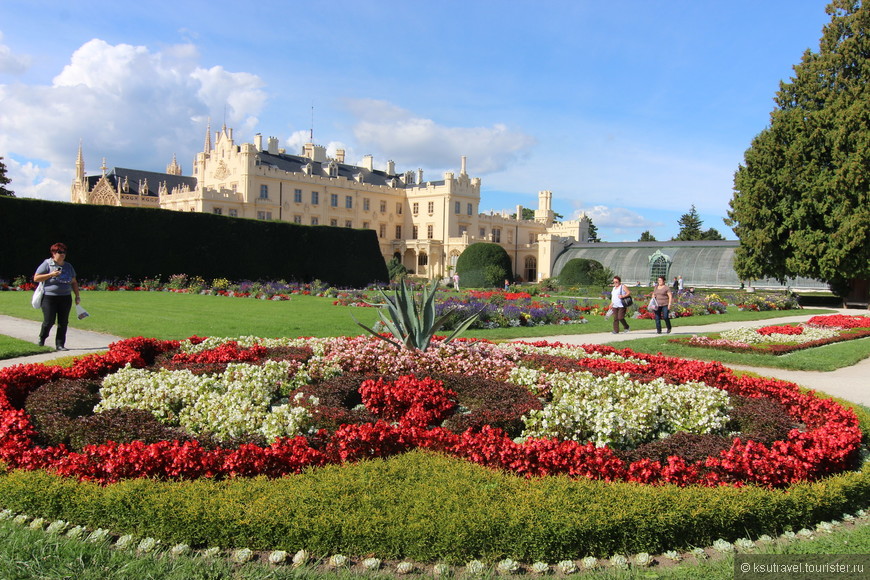 Красивейший замок Чехии — ареал Леднице