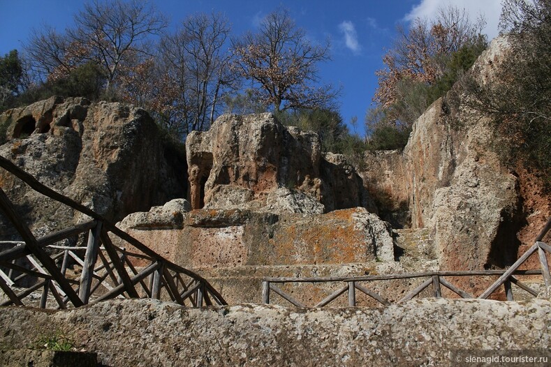 Некрополи Сованы. Гробница Ильдебранда 3 век до н.э.