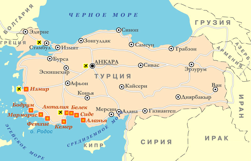 карта турции фото онлайн карта турции фото