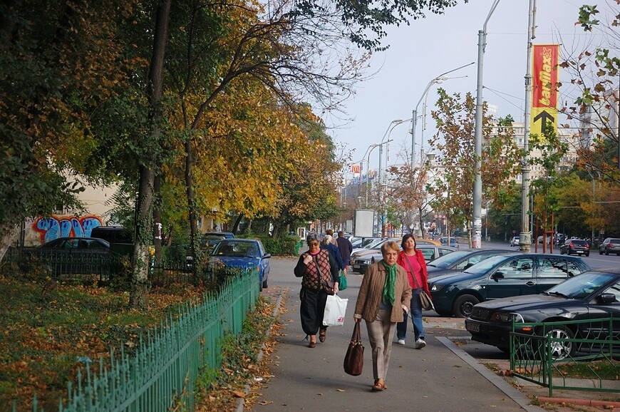 Осенняя прогулка по Бухаресту