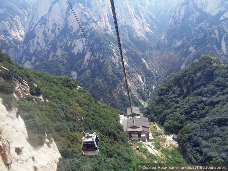 Как доехать из Сианя на Священные горы Китая - Хуашань