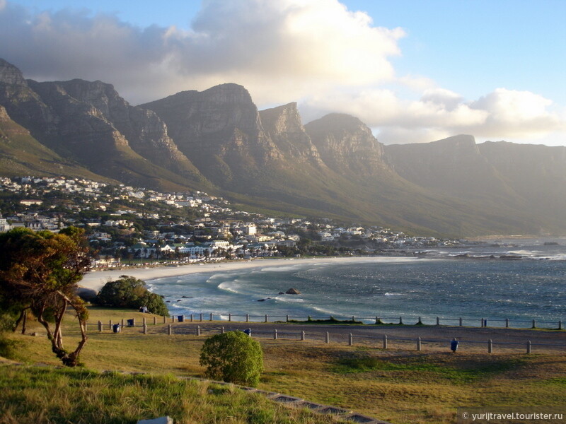 Побережья Кейптауна очень красивы и по европейски застроены