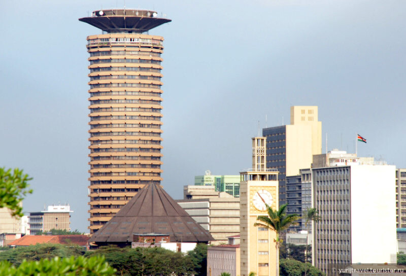 Центральная часть Найроби -выполнена в стиле модерн 