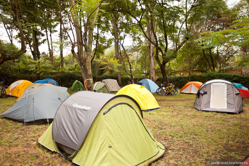 В кемпинге Masai Campsite в Аруше