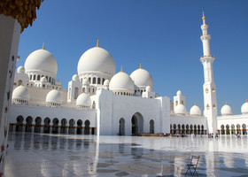Мечеть шейха Зайда в Абу-Даби.