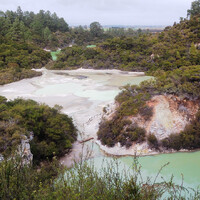 Новая Зеландия! Геотермальный парк Вай-О-Тапу