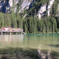 Озеро Брайес. Италия