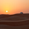 Провожаем закат в пустыне Дубая