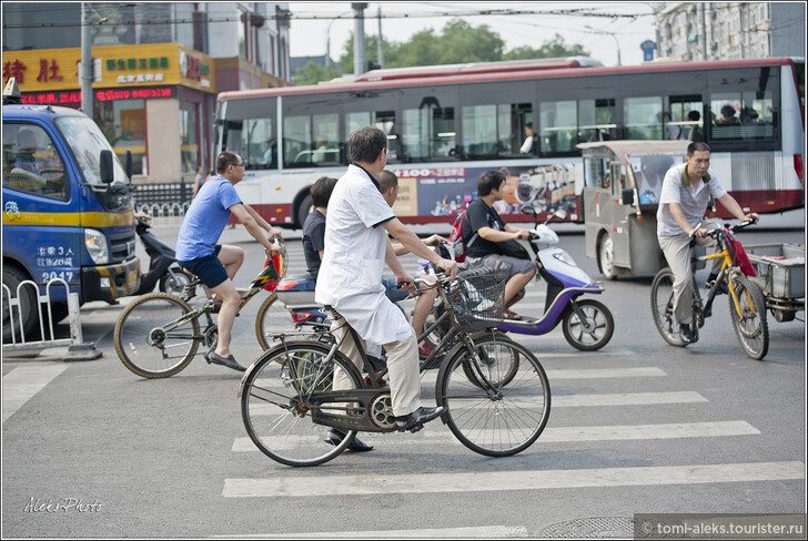 По Пекину на велосипеде (Китай)