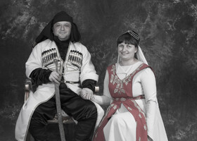 Фото в грузинских национальных костюмах