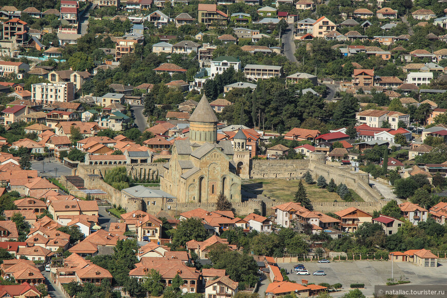 Вид от монастыря Джвари. 
