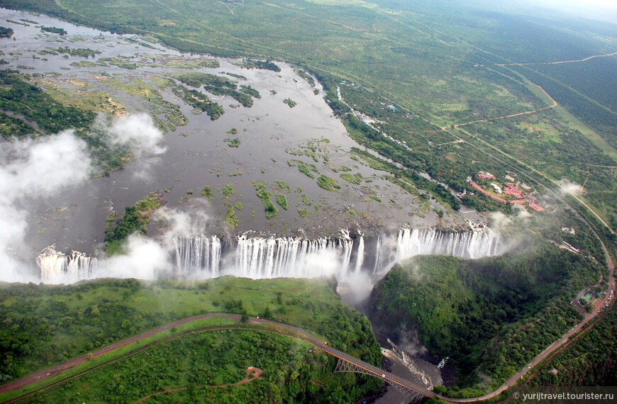 Водопад Виктория - хорошая точка в моей первой Африке