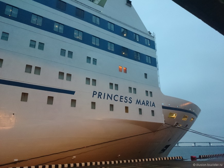 Путешествие на пароме Принцесса Мария в Хельсинки