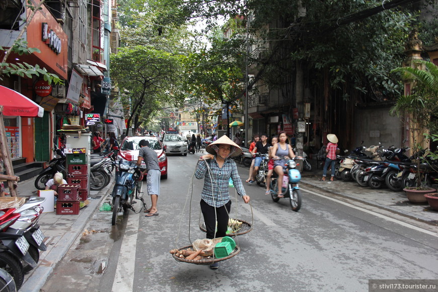 Типичная улица Ханоя