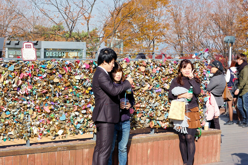 Первое знакомство с Сеулом - N Seoul Tower и ворота Намдэмун