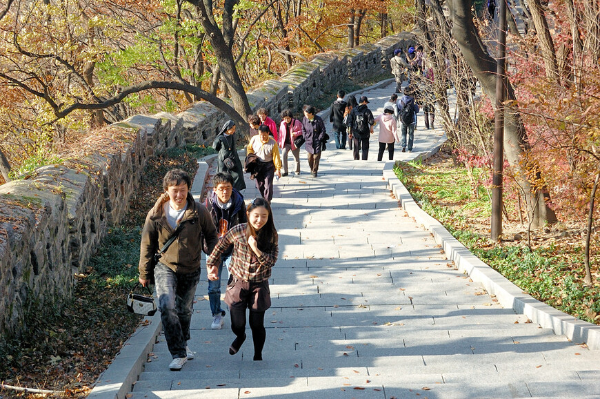 Первое знакомство с Сеулом - N Seoul Tower и ворота Намдэмун