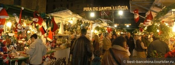 Где в Барселоне купить новогодние и рождественские украшения