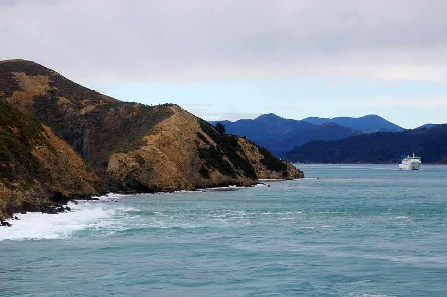 Новая Зеландия! Паром Кайтаки и шторм в проливе Кука