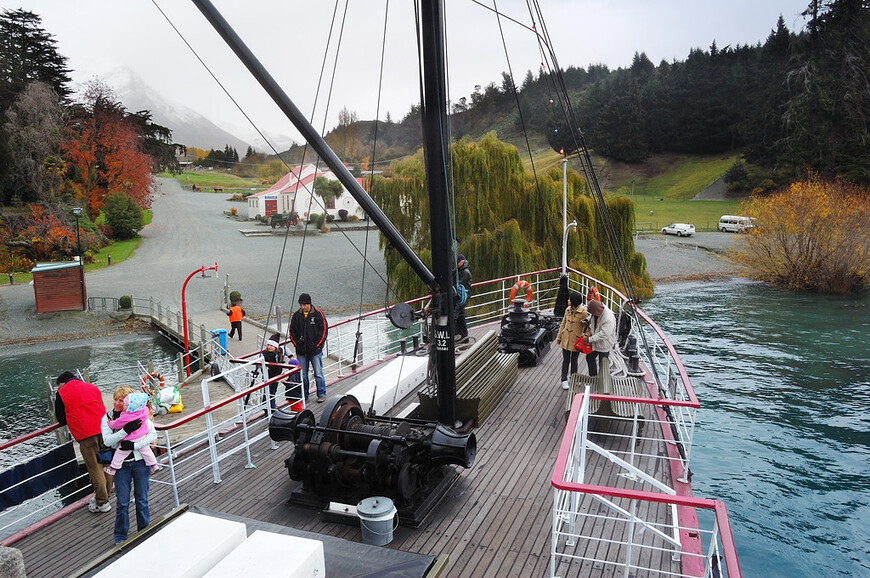 Новая Зеландия! На пароходе по озеру Уакатипу