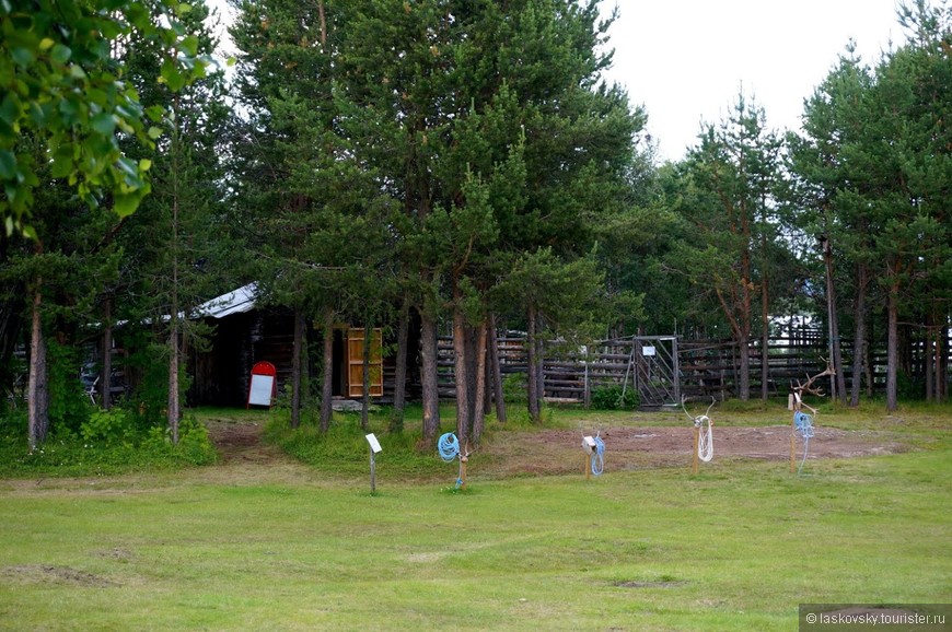 У леса на опушке жила Зима в избушке… в Jukkasjarvi
