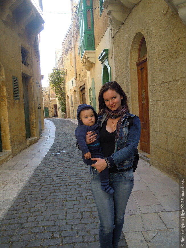 Мальта с ребенком в Декабре 2015