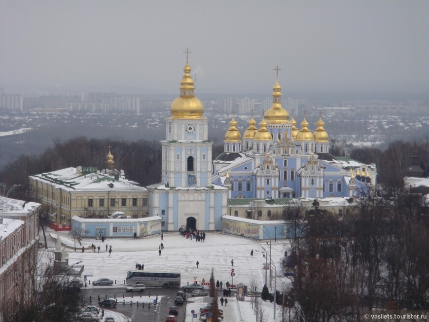 Пробег по замерзающей Украине. Киев