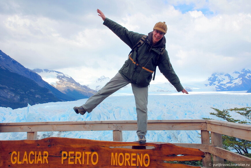 Ледник Перито Морено в Патагонии 