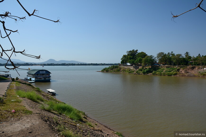 Место впадения Седон в Меконг
