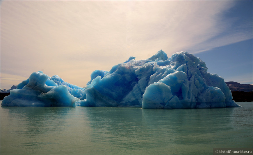 Неземная земная Патагония — среди синих айсбергов