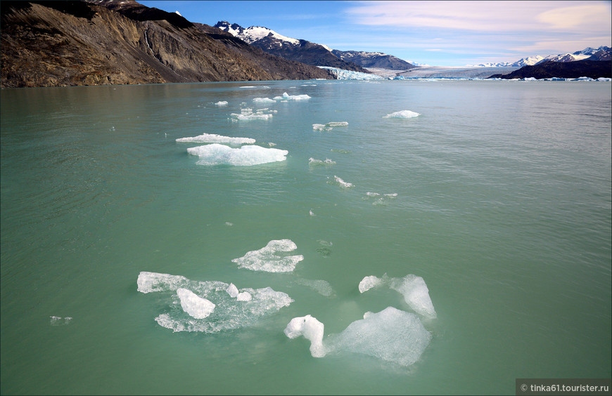 Неземная земная Патагония — среди синих айсбергов