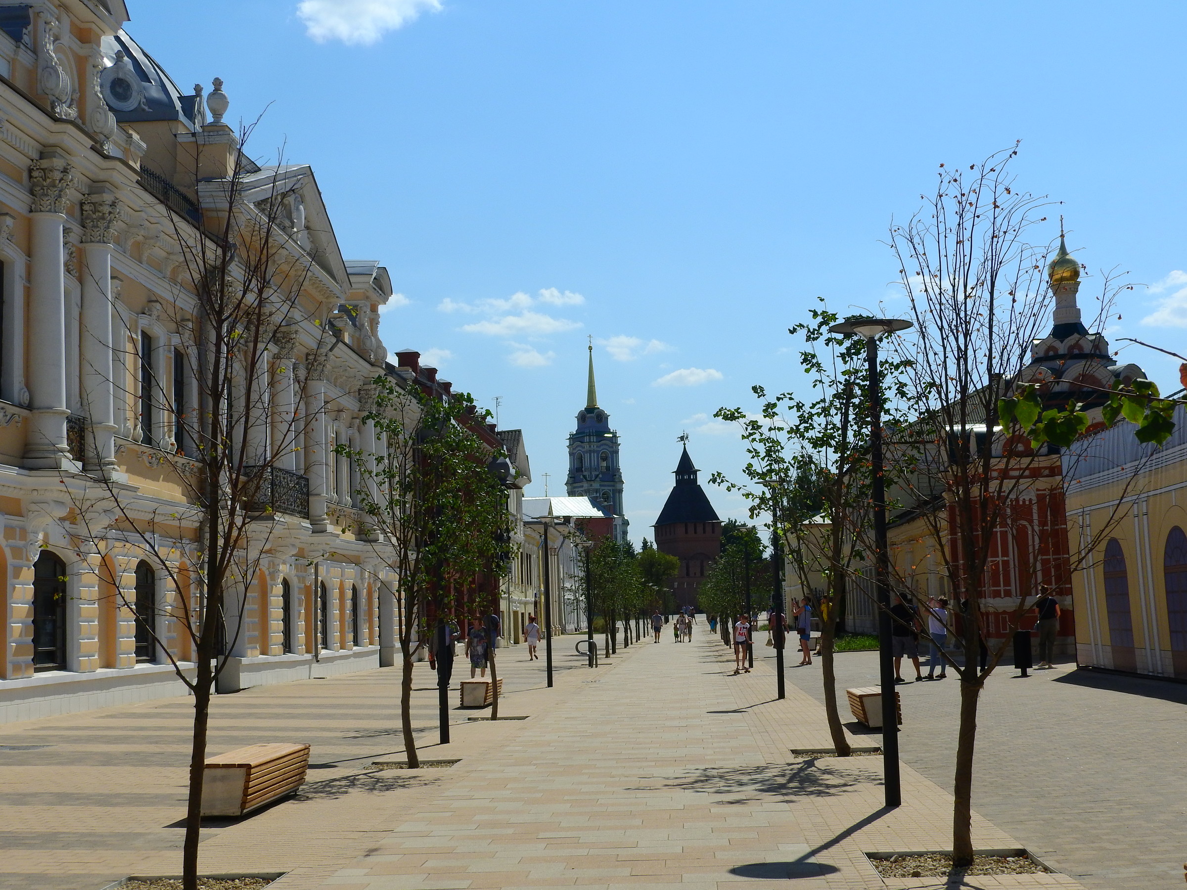 Пешеходная улица Металлистов, Тула. Отели рядом, фото, видео, как ...